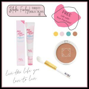 Bronzer, GIGI Brush, + Touch in Sol Primer